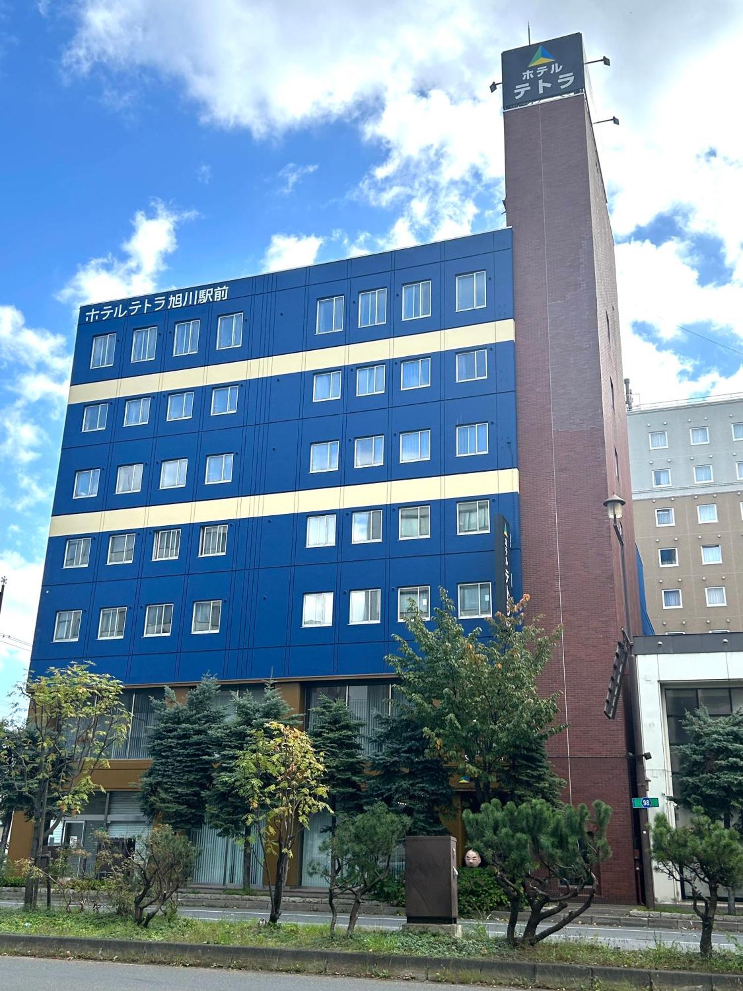 Hotel Tetora Asahikawa Station Exteriör bild